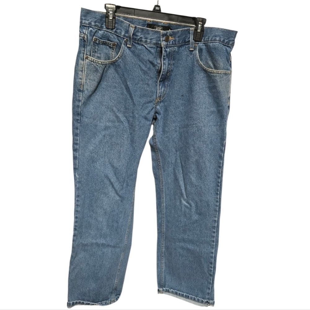 Berkley Jensen Men’s 36x29 Classic Denim Jeans Straight Leg Durable Work Pants